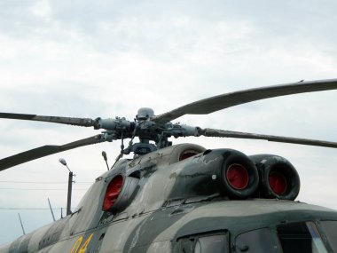 Helikopter motoru Pervaneleri taşıma için