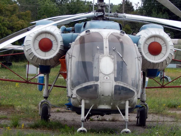 Cywilne Wojskowe Helikoptery Szczegółowo — Zdjęcie stockowe