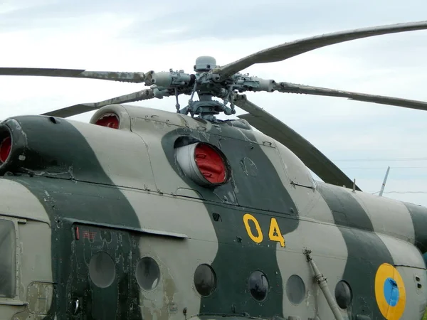 Вертолетные Пропеллеры Транспорта — стоковое фото