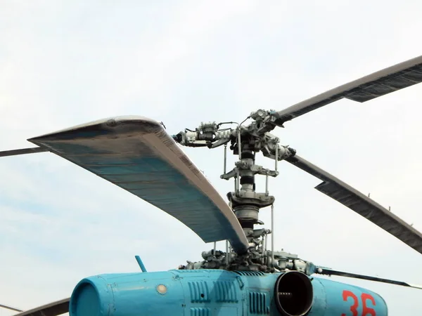 Гелікоптери Цивільний Військовий Аеродром — стокове фото