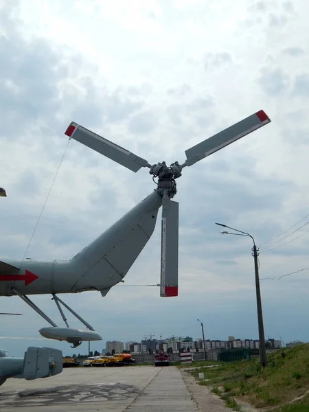Helicópteros Aeródromo Civil Militar — Fotografia de Stock