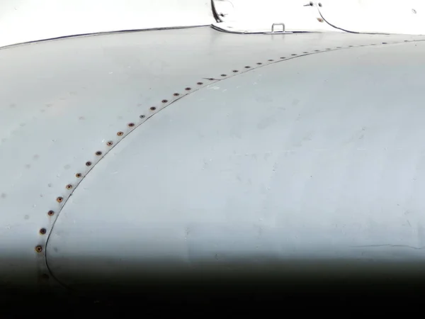 Luchtvaart Texturen Beplating Van Vliegtuig Helikopter Klinknagels — Stockfoto