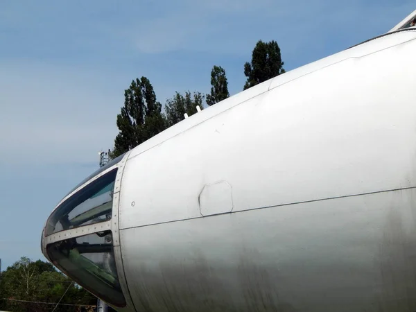 Zivil Und Militärflugzeuge Detail — Stockfoto