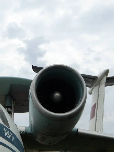 Zivil Und Militärflugzeuge Detail — Stockfoto