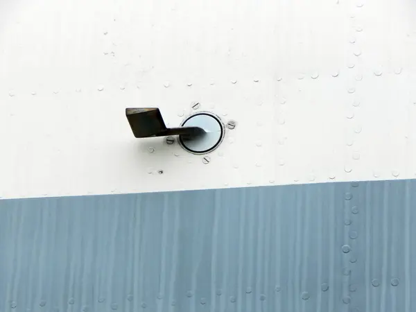 Civil Military Aircraft Detail — Stock Photo, Image