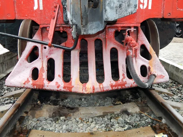 Railway Locomotive Wagons Train — Stock Photo, Image