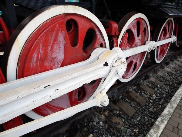 기관차 수레의 — 스톡 사진