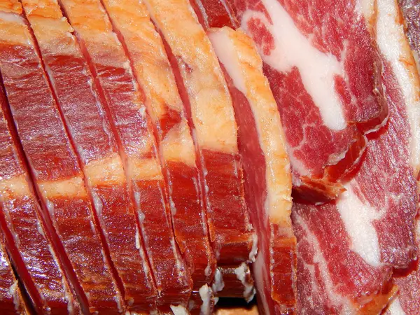 Carne Collo Maiale Scatti — Foto Stock