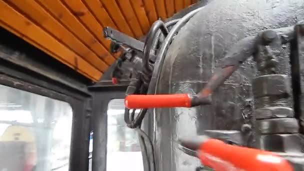 Locomotive ferroviaire, wagons dans le wagon 