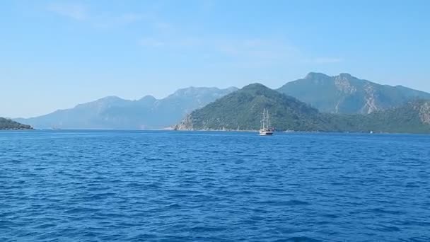 Tourisme Marmaris Resort Turquie Nature Texture — Video