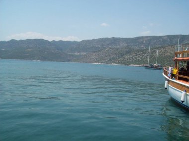 Tekne, yat ve tekne üzerinde tekne, yat ve tekne wate üzerinde su