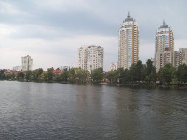 Şehir mimari aydınlatma, binalar, sokaklar