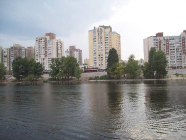 Şehir mimari aydınlatma, binalar, sokaklar