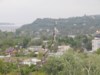 Şehir mimari aydınlatma, binalar, sokaklar