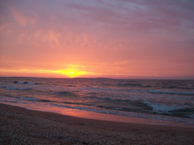 Bulutlar gökyüzü günbatımı şafak