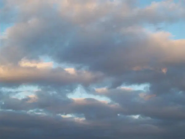 Felhők Ellen Naplemente Hajnal — Stock Fotó