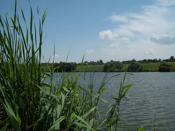 Sungai Dan Danau Pedesaan — Stok Foto