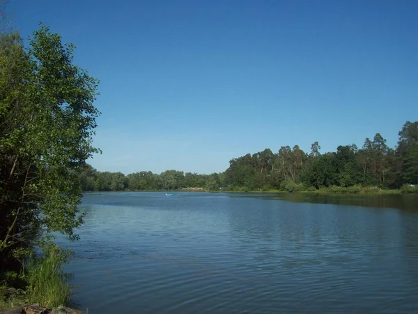 Rivier Meren Het Platteland — Stockfoto