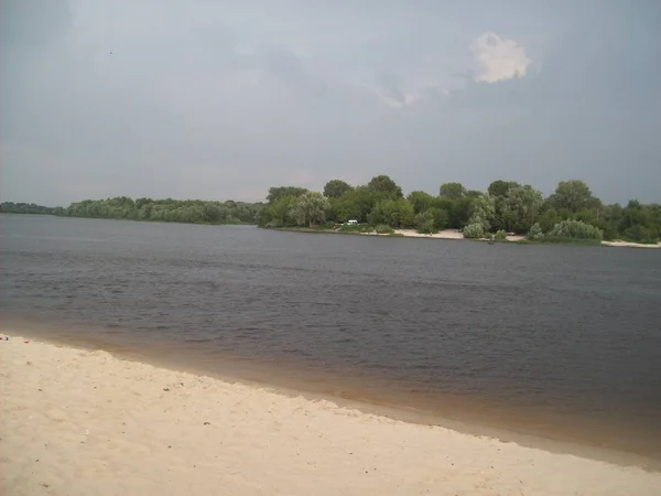 Fluss Und Seen Auf Dem Land — Stockfoto