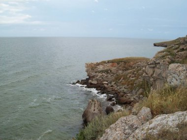 General beaches on the Sea of Azov in Crimea