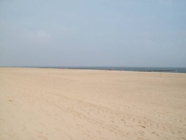 Coney Island Beach in New York City USA