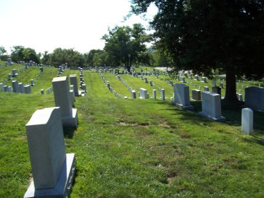 Virginia Arlington Cemetery in the USA 
