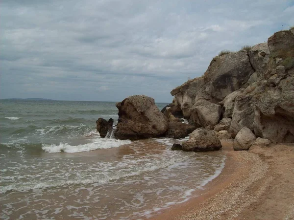 General Beaches Sea Azov Crimea — Stockfoto