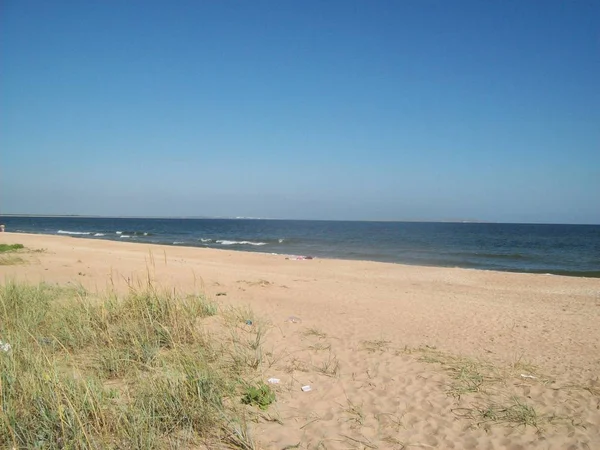 Aldeia Yakovenkovo Dolyna Crimeia Praia Mar Negro — Fotografia de Stock