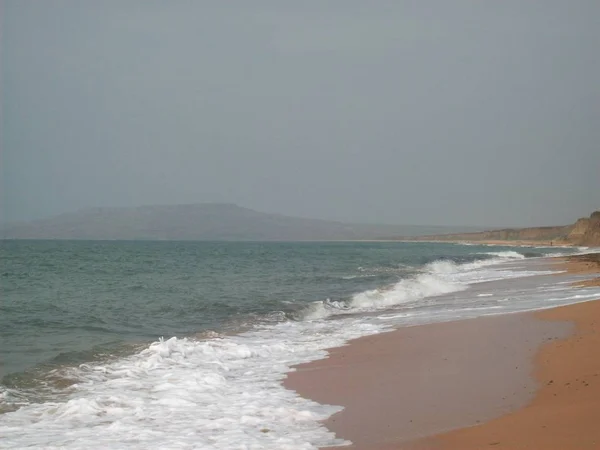 Pueblo Yakovenkovo Dolyna Crimea Playa Del Mar Negro — Foto de Stock
