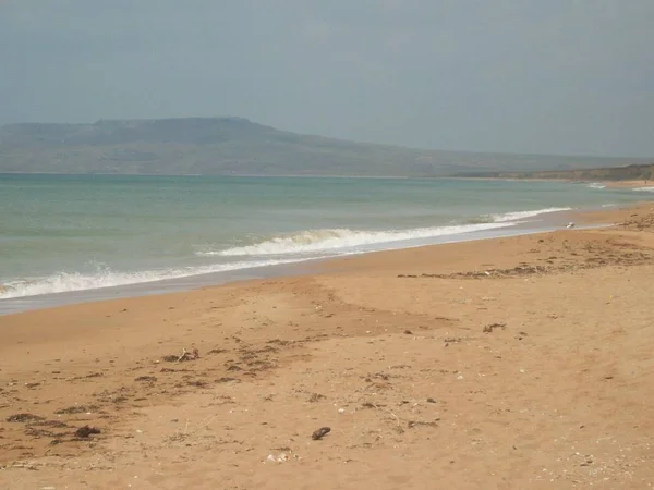 Aldeia Yakovenkovo Dolyna Crimeia Praia Mar Negro — Fotografia de Stock