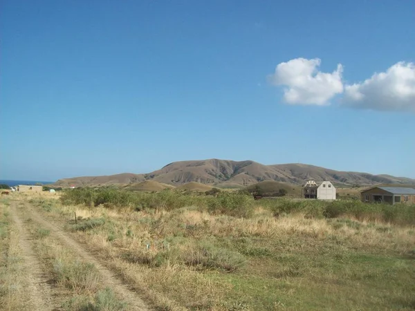 Utazni Crimea Tengeri Hegyi Táj — Stock Fotó