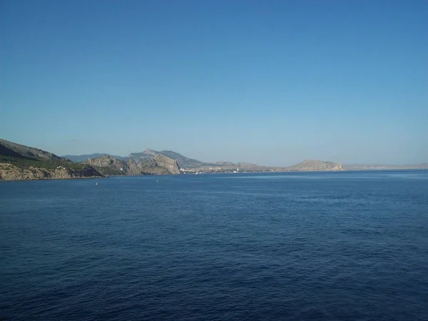 Reizen Naar Crimea Zee Berglandschap — Stockfoto