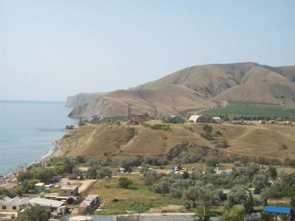 Village Soniachna Dolyna Crimea Black Sea — Stockfoto