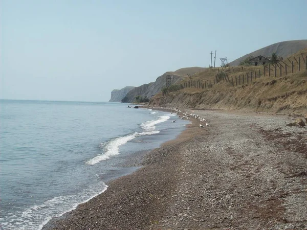 Village Soniachna Dolyna Crimea Black Sea — Stok fotoğraf