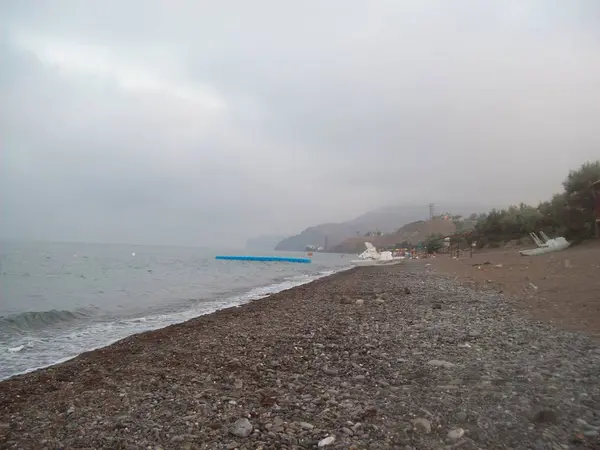 Reizen Naar Crimea Zee Berglandschap — Stockfoto