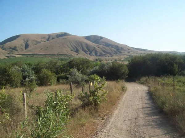 Viaggio Crimea Mare Montagna Paesaggio — Foto Stock