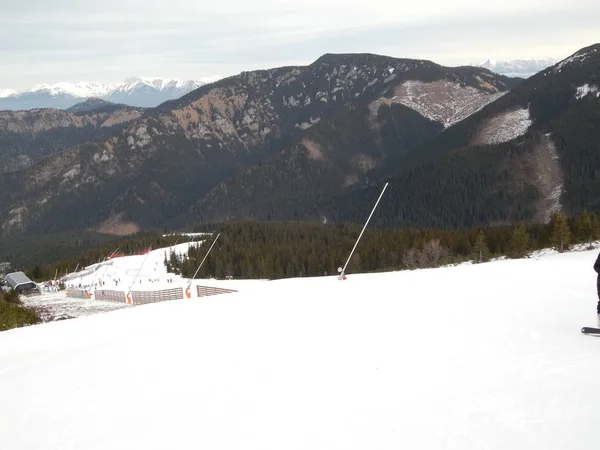 Resa Till Slovakien För Skidorten Jasna — Stockfoto