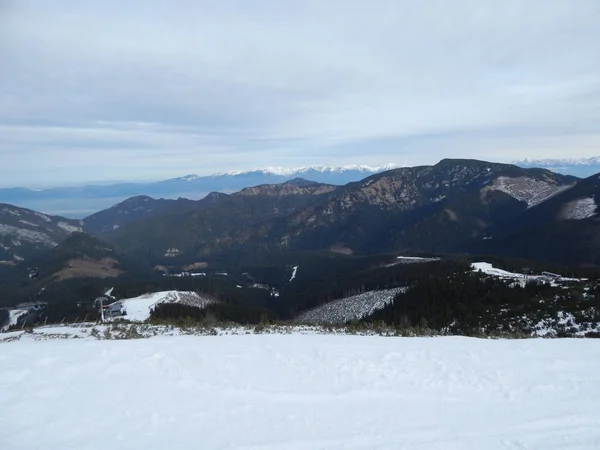 Resa Till Slovakien För Skidorten Jasna — Stockfoto