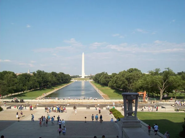 Washington View Washington Monument — Stok fotoğraf