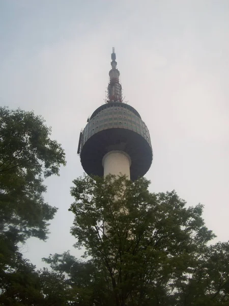 Vista Torre Seúl Corea Del Sur —  Fotos de Stock