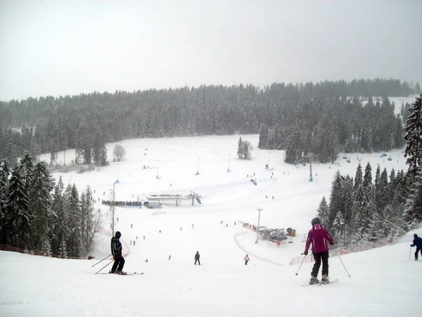 Resa Till Skidorten Zakopane Polen — Stockfoto