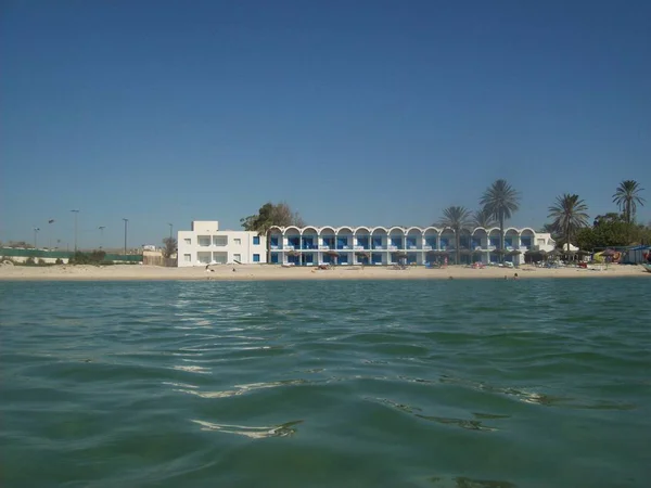 Resa Till Tunisien Vid Havet — Stockfoto