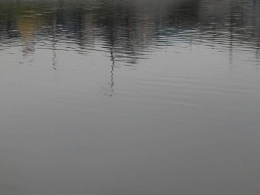 Bir nehir, yağmur, yüzey su doku