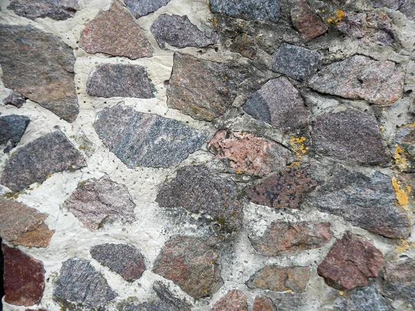 Textuur Muur Baksteen Natuursteen — Stockfoto