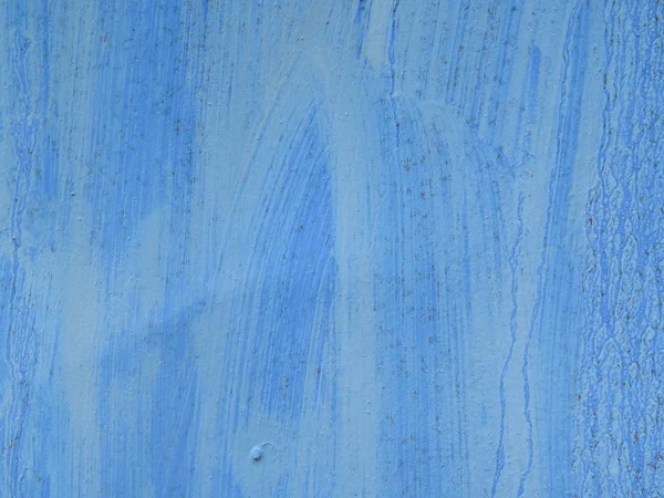 Kék Festett Fal Textúra — Stock Fotó