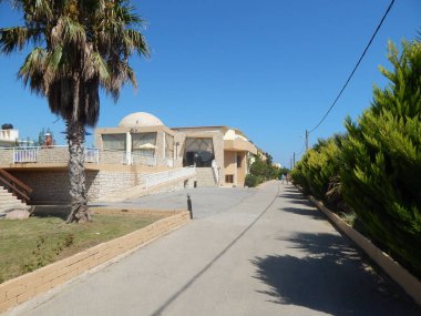 Yunanistan 'ın Girit adasındaki Kavros köyü denizde