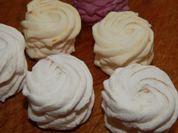 Słodycze Ręcznie Robione Wyroby Cukiernicze Ciasta Eklery — Zdjęcie stockowe