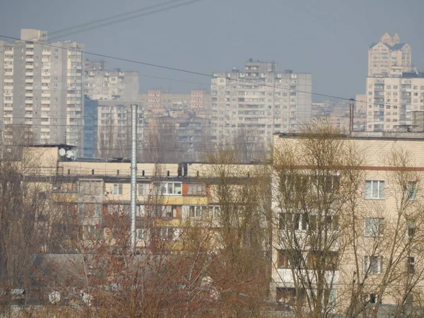 Alan uyku modern şehir panoraması