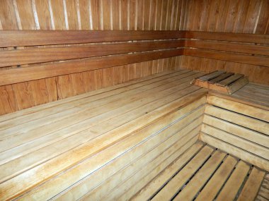 Sauna buhar odası yerleştirin, banyo