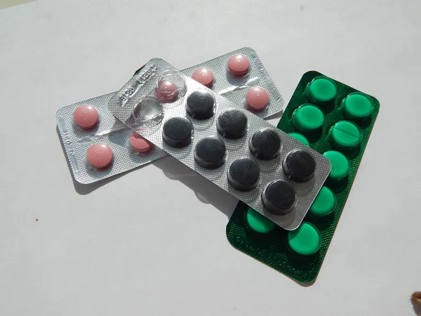 Samenstelling Van Objecten Tabletten — Stockfoto